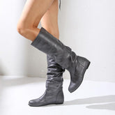 Shoes Plus Size 35-43 Women Shoes Spring Autumn Flat Boots-BS00964-Veeddydropshipping